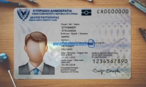 Cyprus ID Card Template PSD | High-Quality & Editable