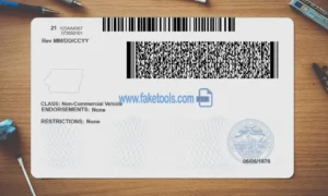 Iowa Drivers License template PSD | High-Quality & Editable