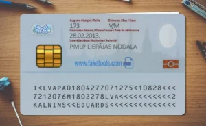 Latvia ID Card Template PSD | High-Quality & Editable