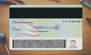 Ohio Drivers License template PSD | High-Quality & Editable