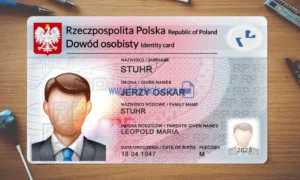 Poland ID Card Template PSD | High-Quality & Editable