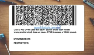 Wyoming Drivers License template PSD | High-Quality & Editable